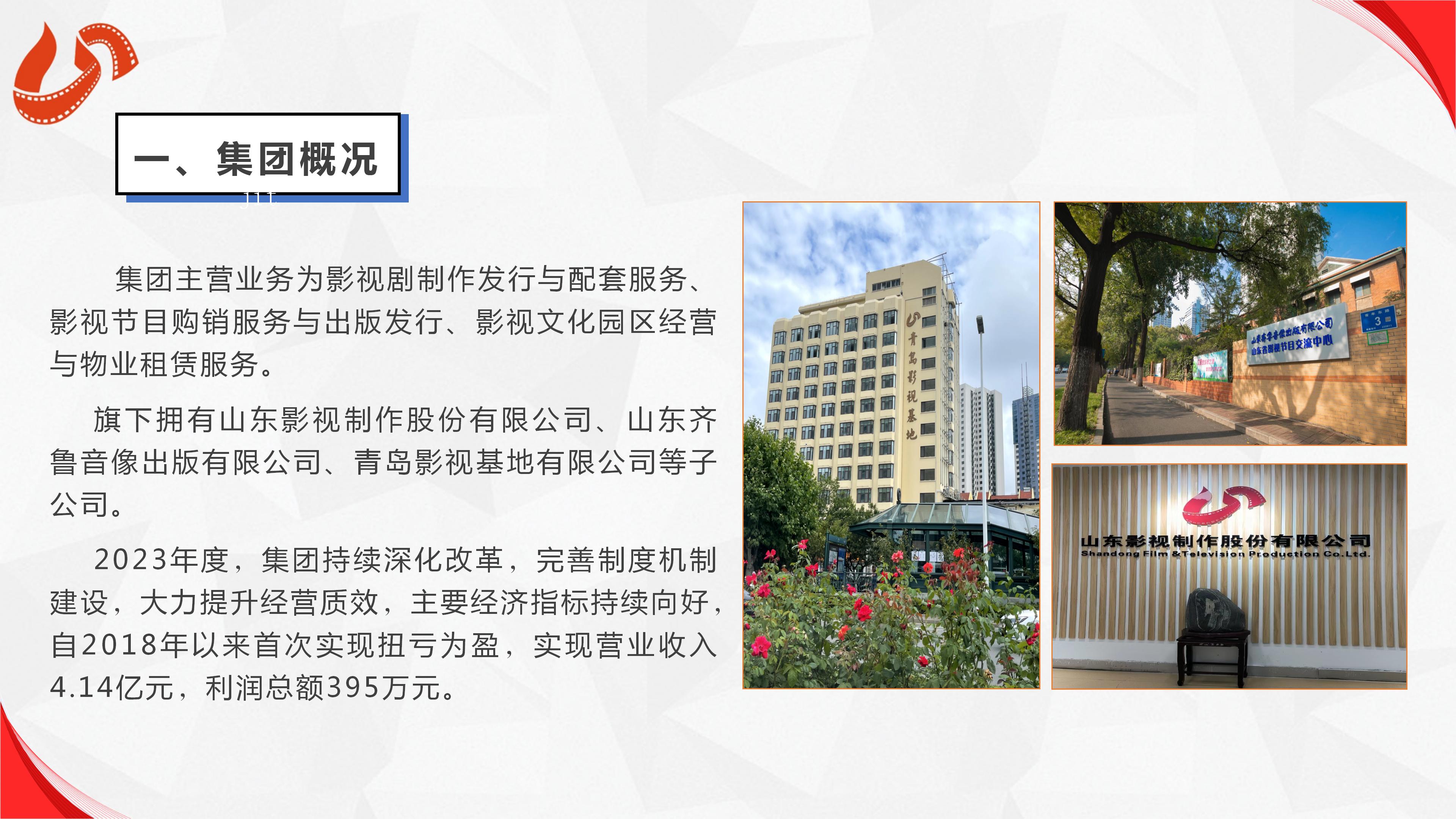 山東影視傳媒集團(tuán)有限公司2023年度社會責(zé)任報告