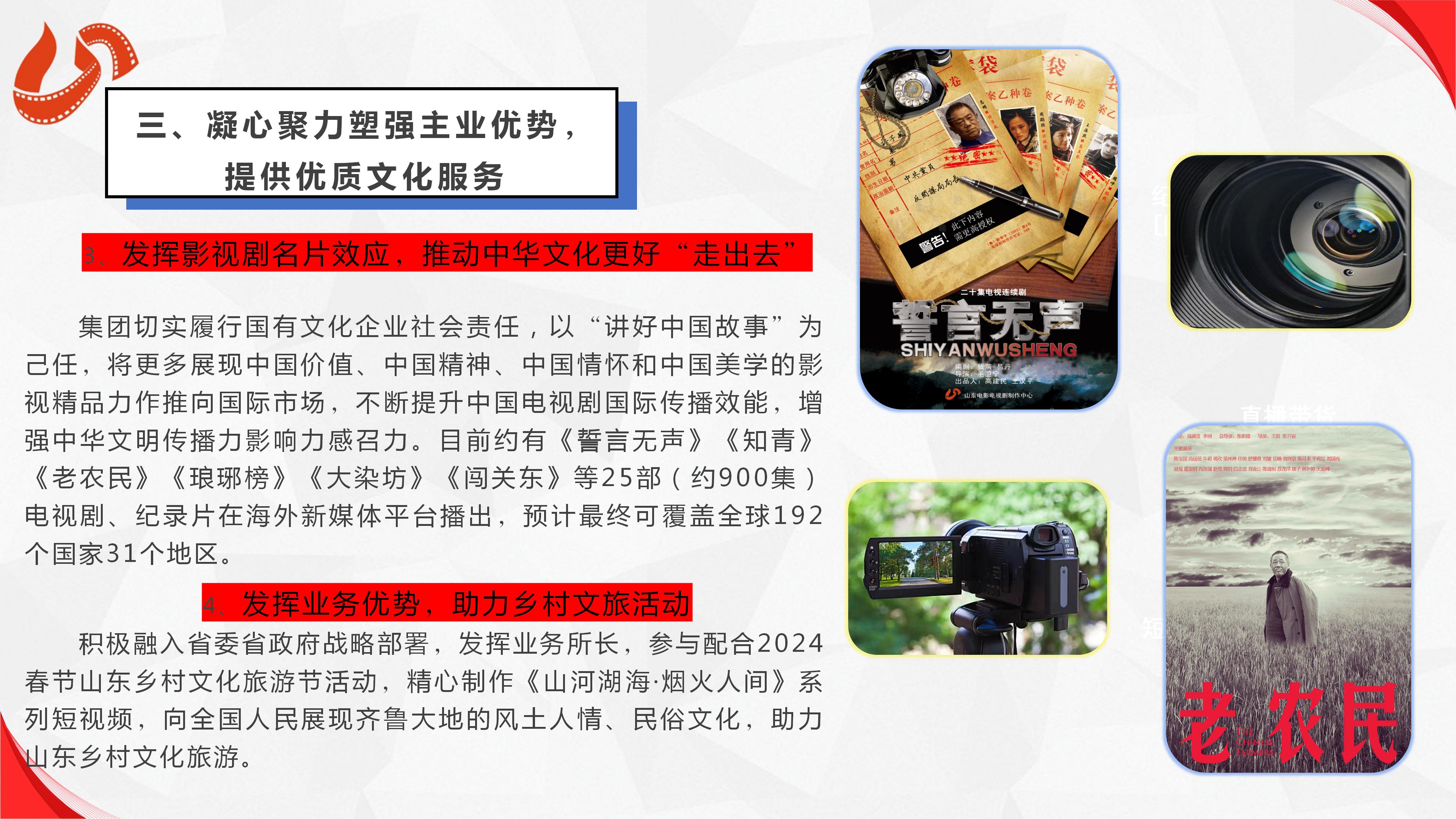 山東影視傳媒集團(tuán)有限公司2023年度社會責(zé)任報告