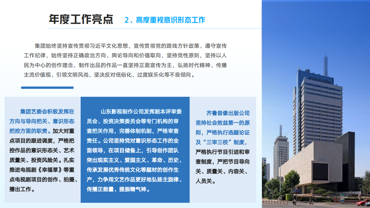 山東影視傳媒集團(tuán)2024年度社會責(zé)任報告